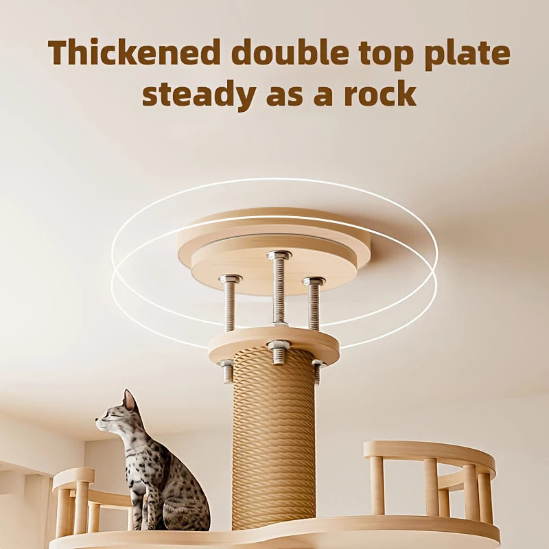 Multi-Level Cat Tree Tower