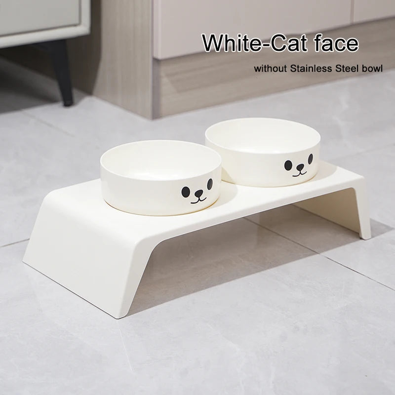 Elevated Dual Pet Feeder