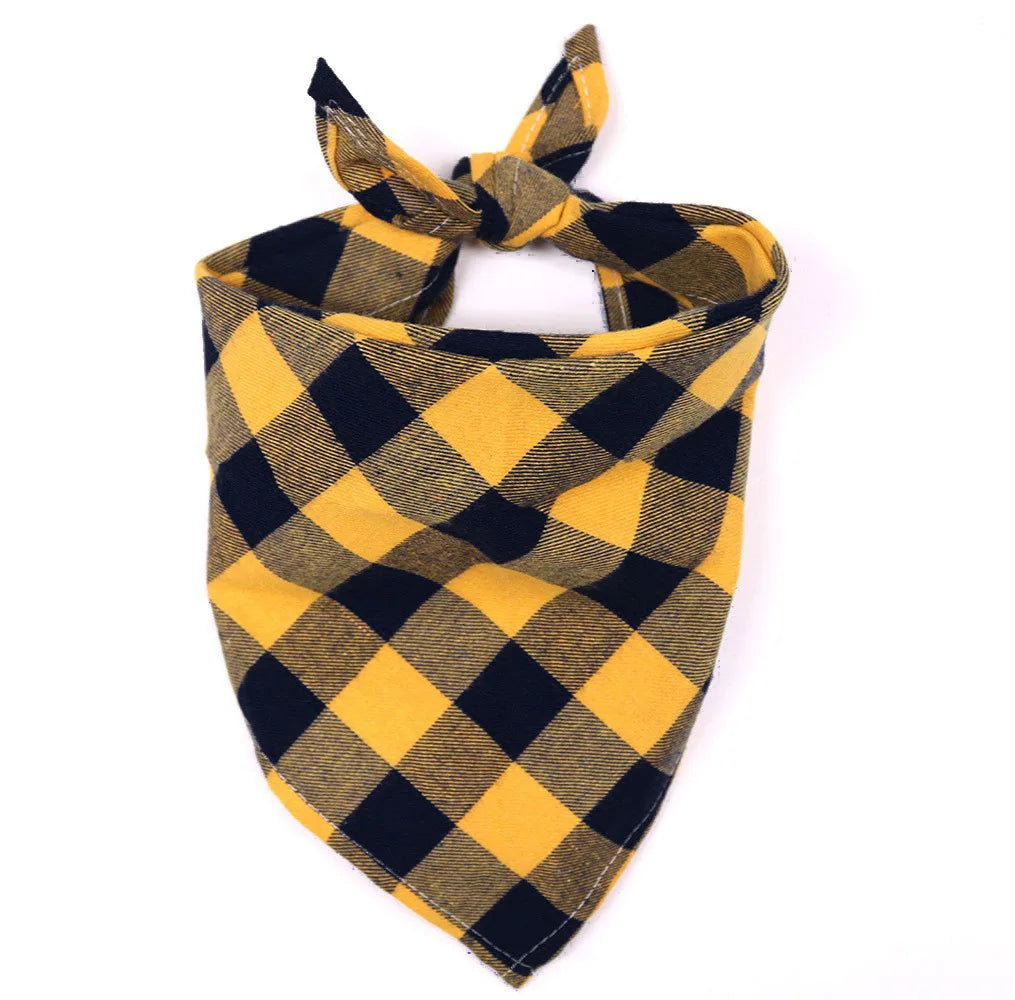 Plaid Dog Bandana