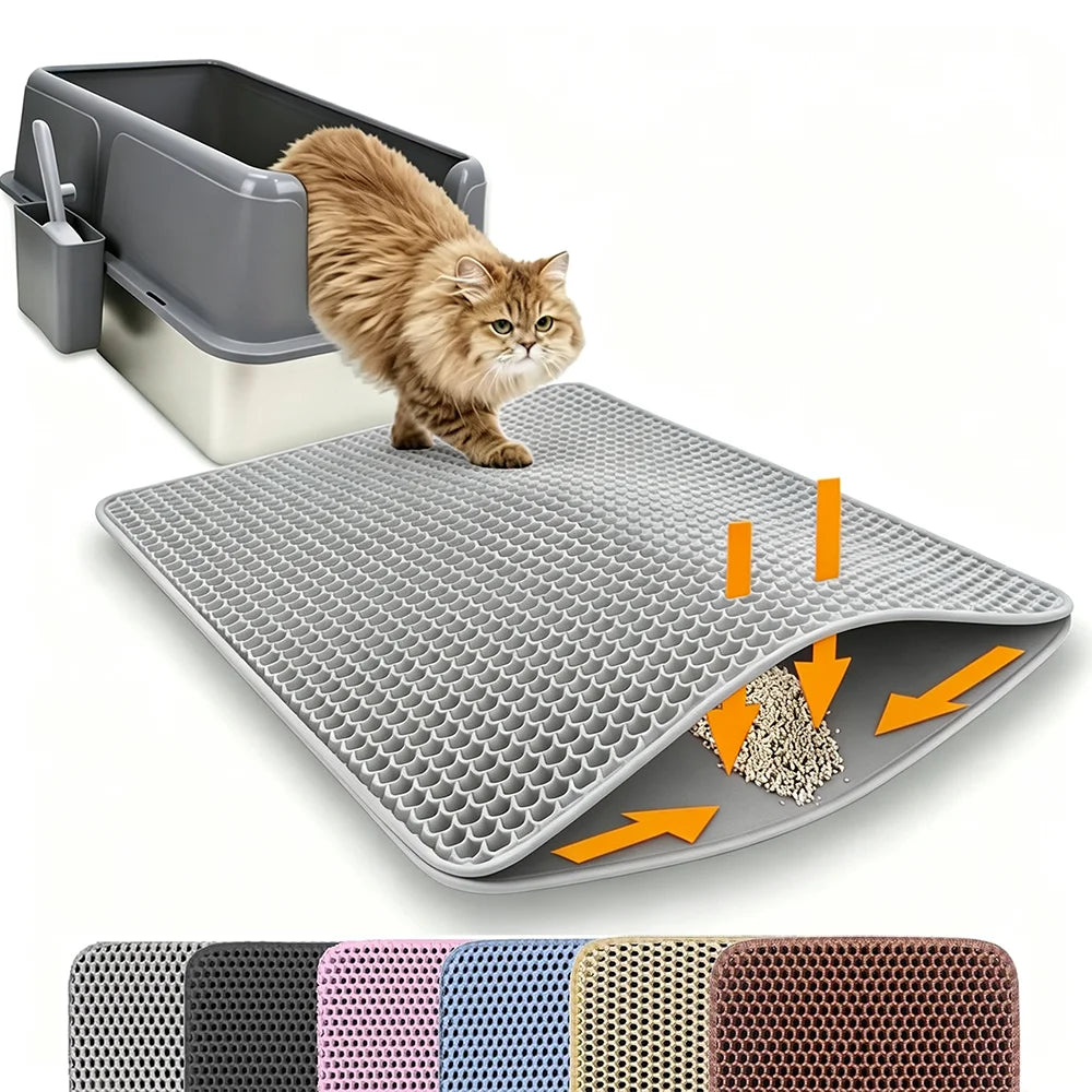 Double-Layer Litter Trapping Mat