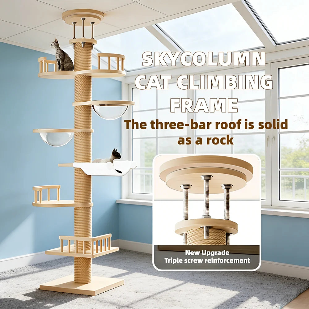 Multi-Level Cat Tree Tower