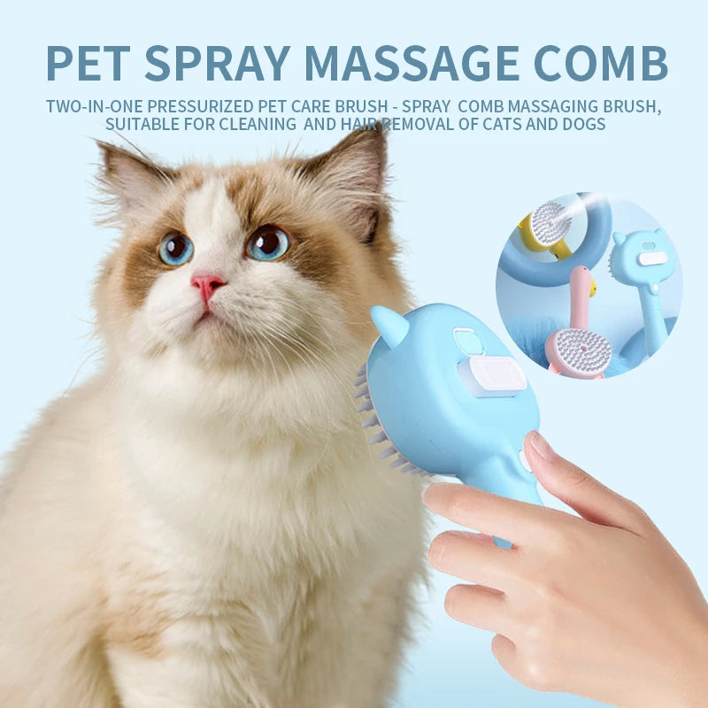 Water Mist Grooming Brush