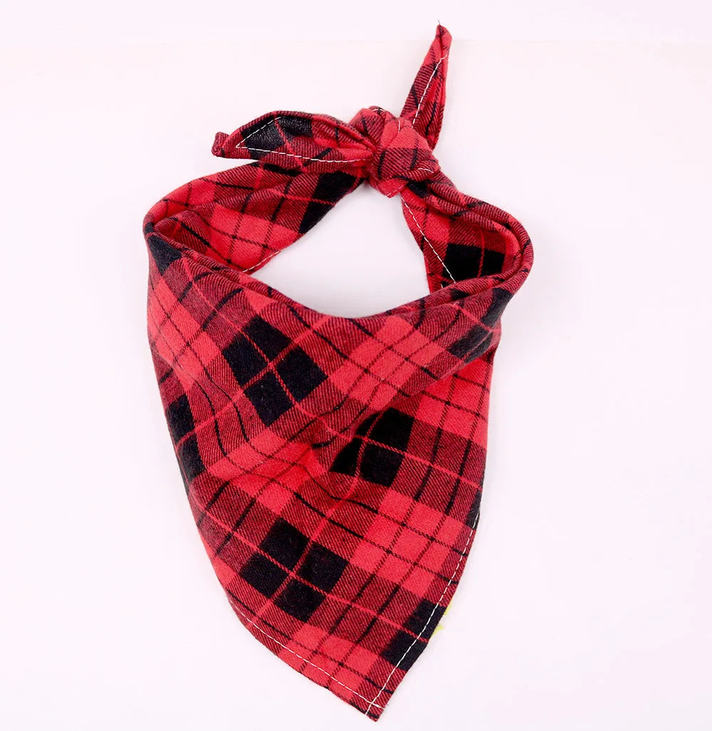 Plaid Dog Bandana