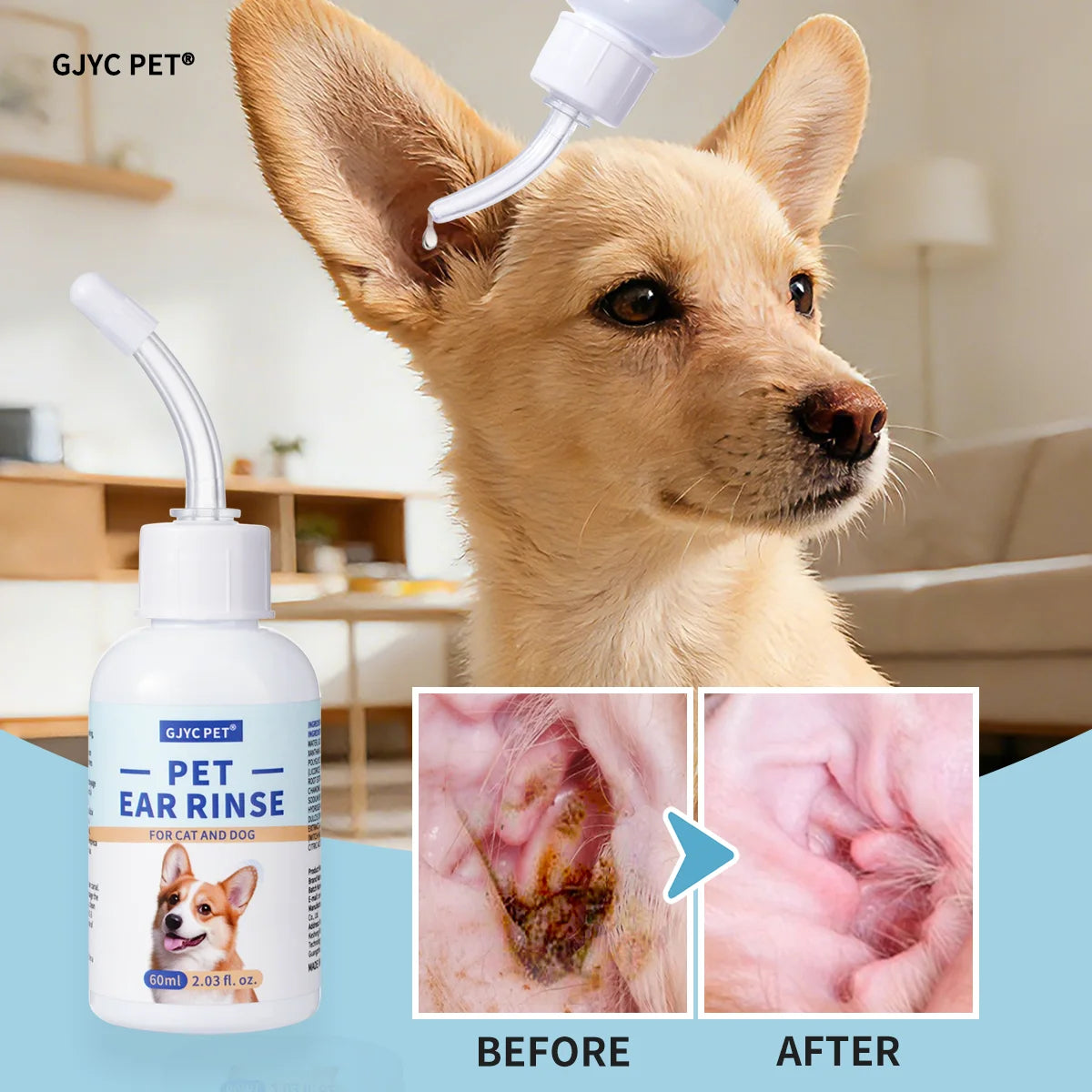 Gentle Pet Ear Cleaner