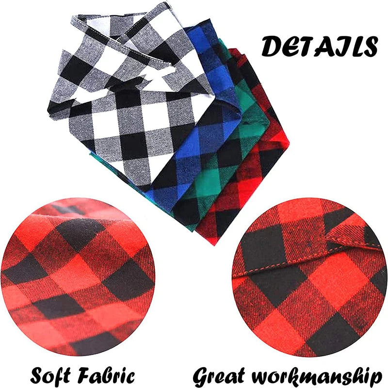 Plaid Dog Bandana