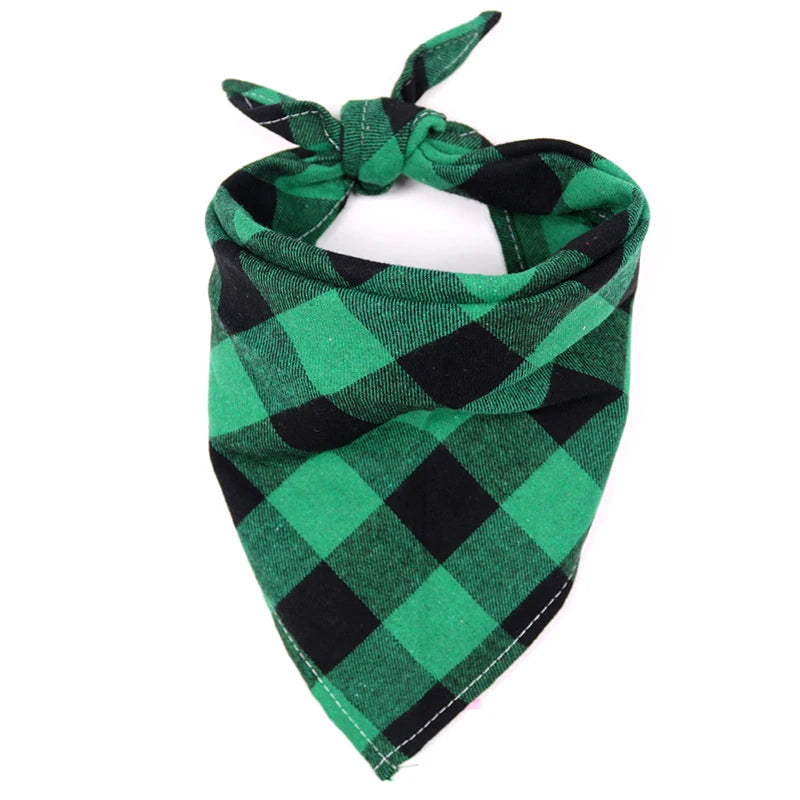 Plaid Dog Bandana