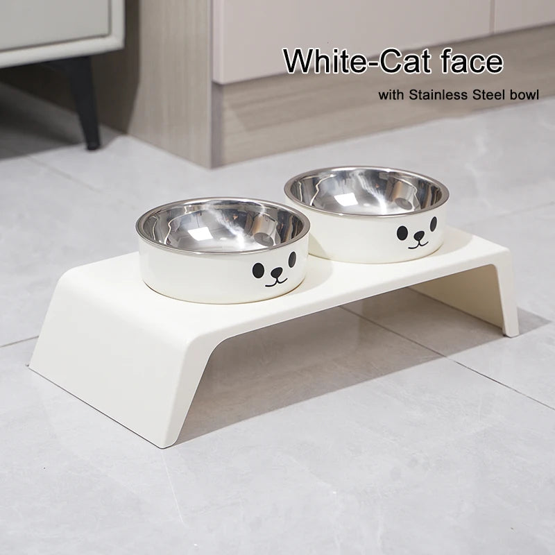 Elevated Dual Pet Feeder