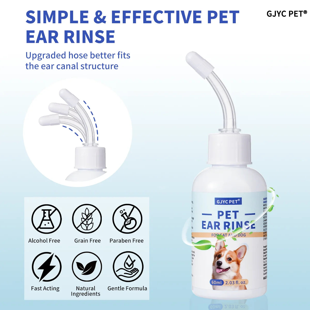 Gentle Pet Ear Cleaner