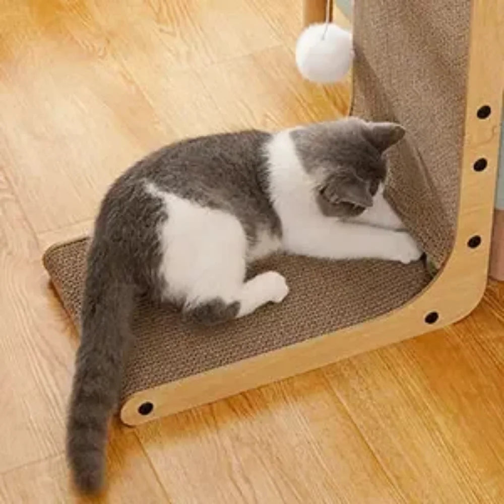 L-Shape Cat Scratcher