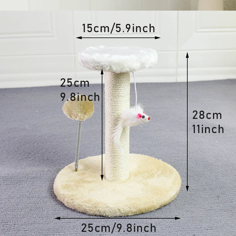 Cat Tree Tower with Toys