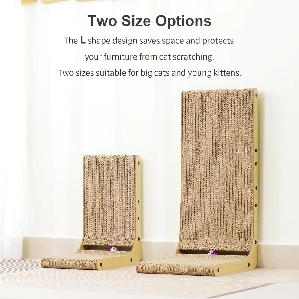 L-Shape Cat Scratcher
