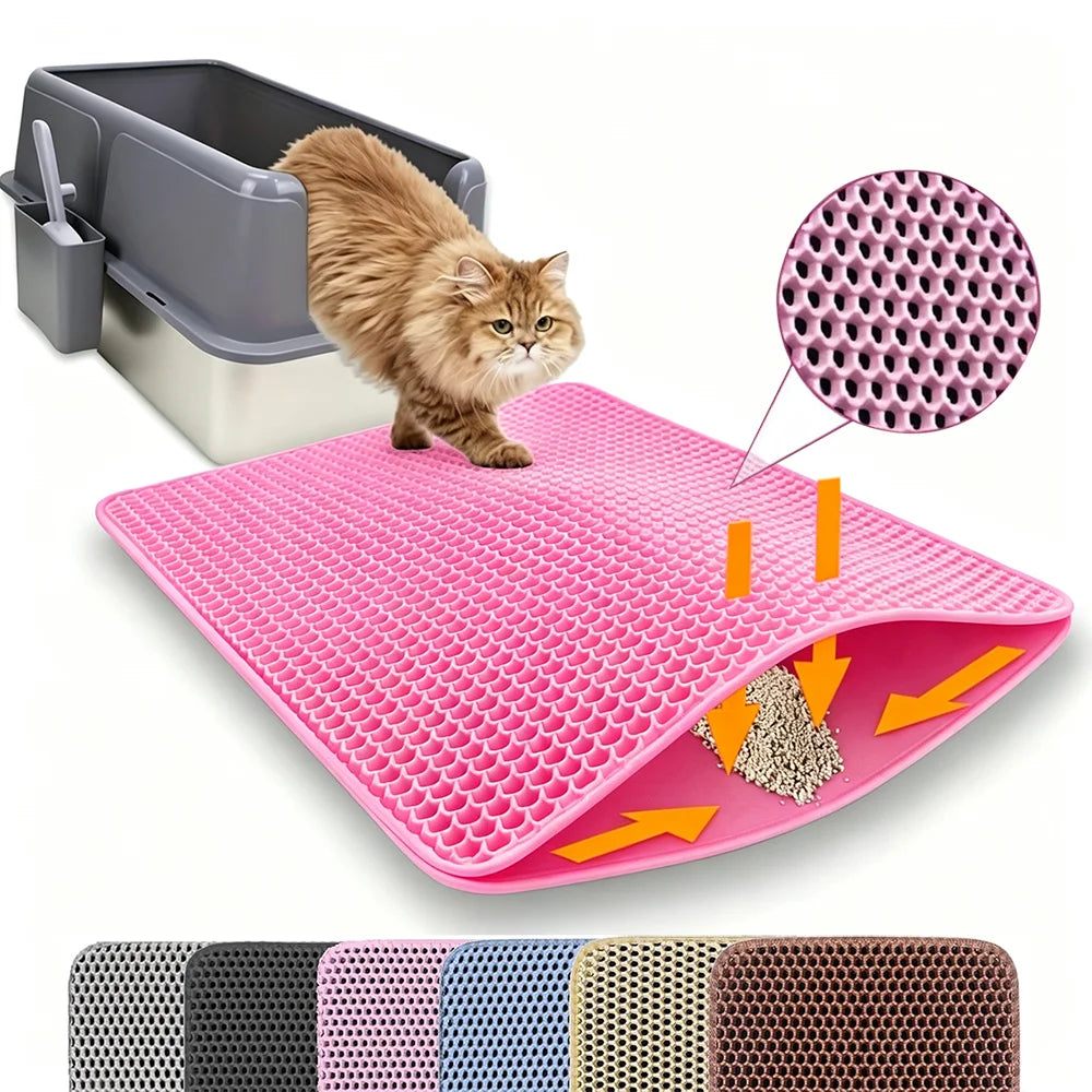 Double-Layer Litter Trapping Mat