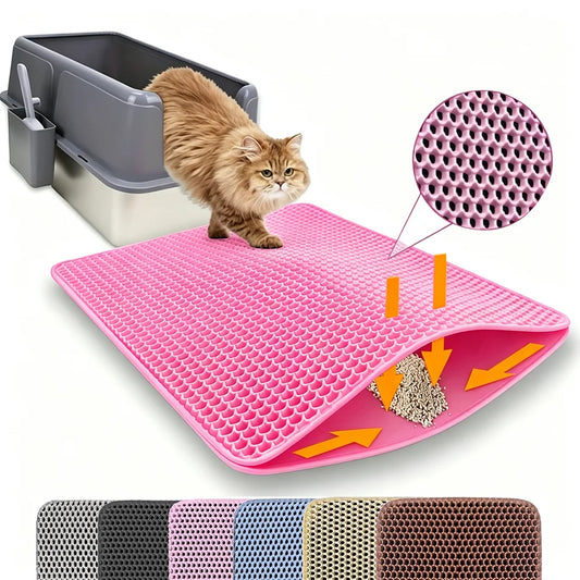 Double-Layer Litter Trapping Mat