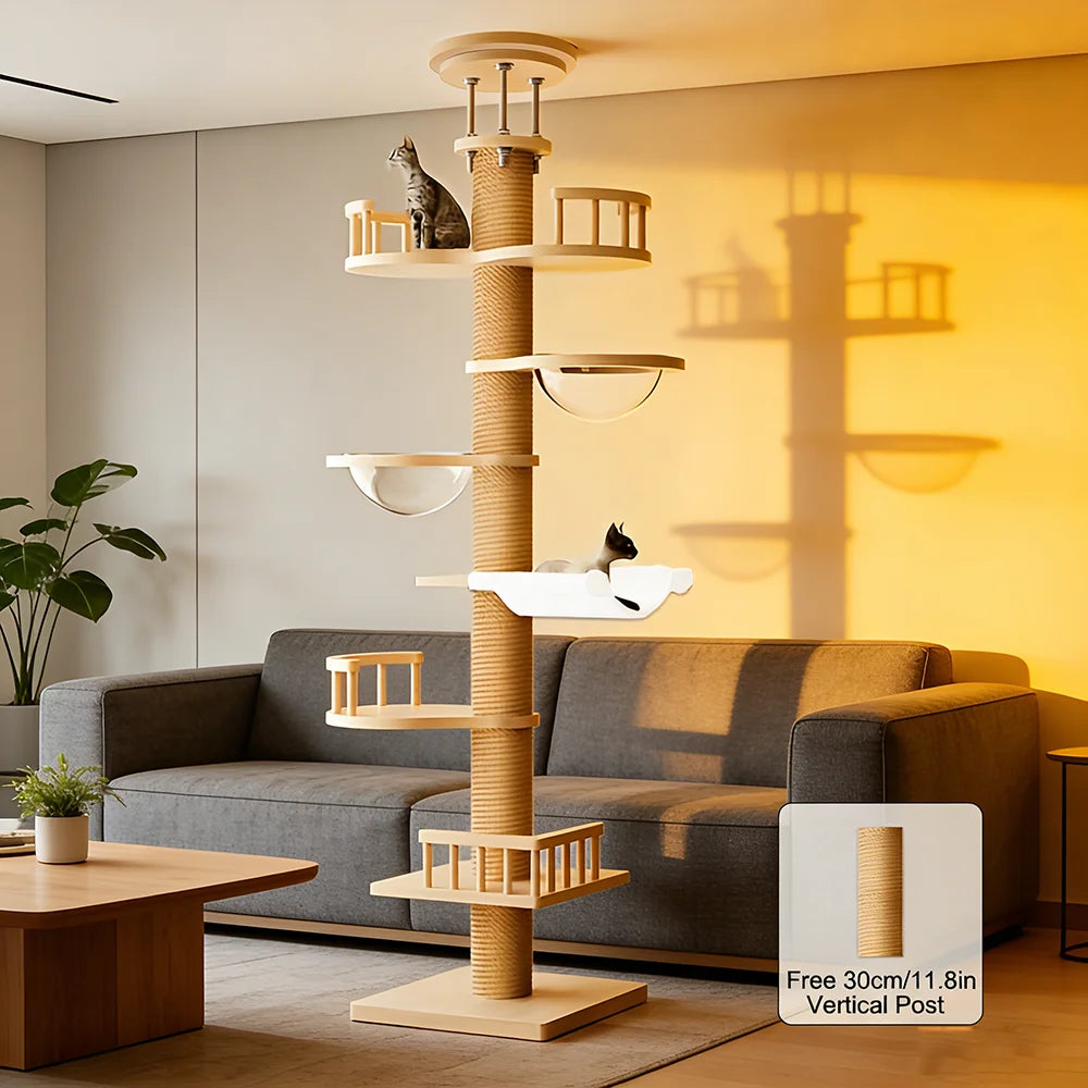 Multi-Level Cat Tree Tower
