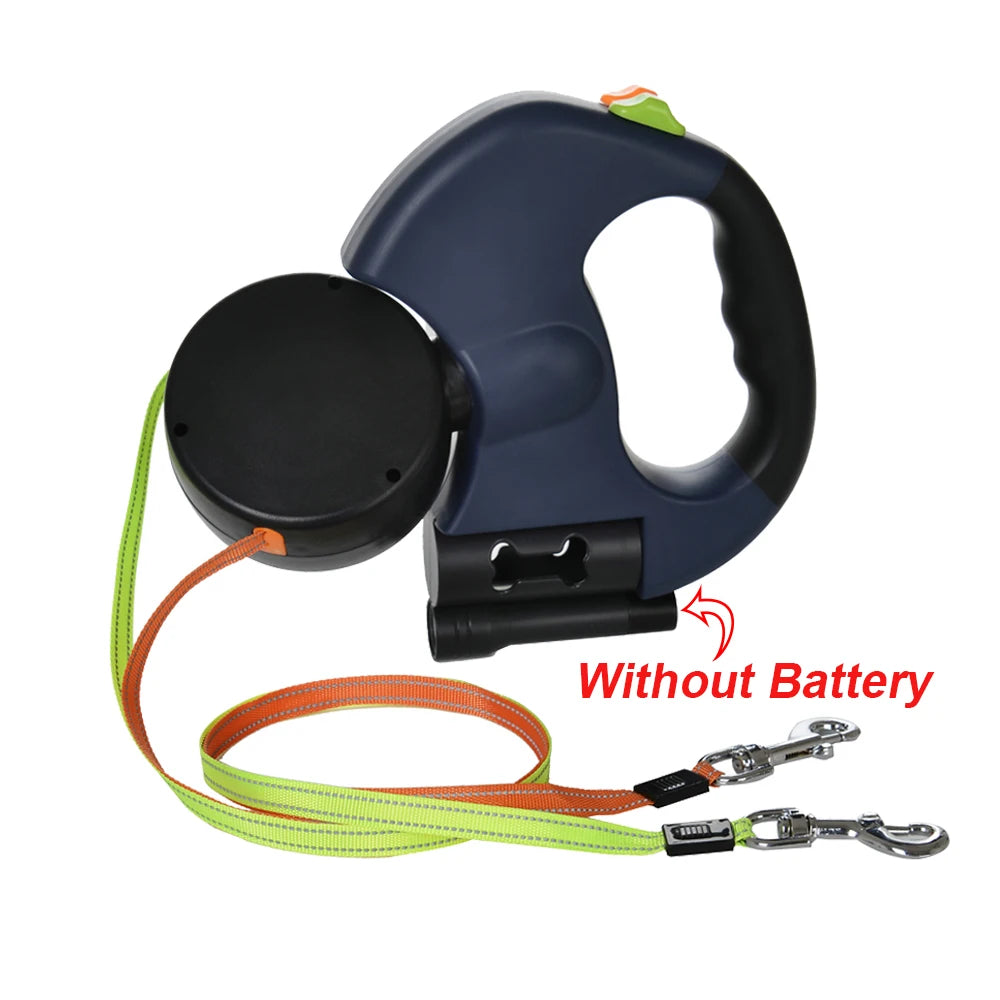 Retractable Dual Dog Leash