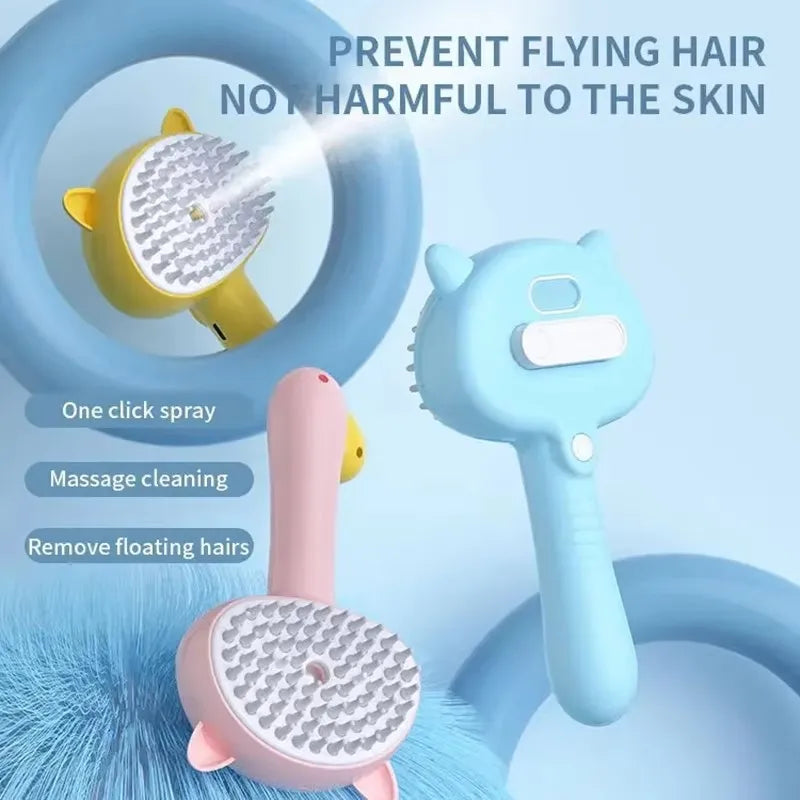 Water Mist Grooming Brush