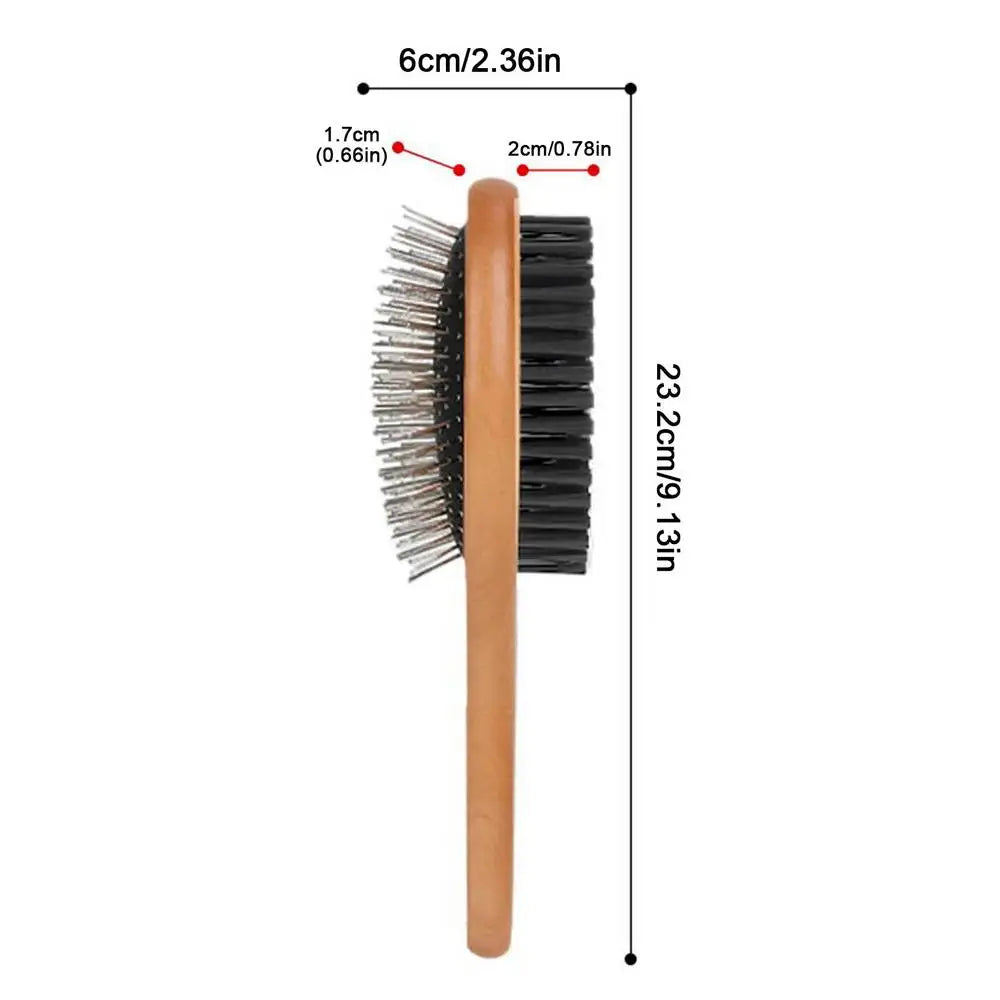 Double-Sided Needle Brush