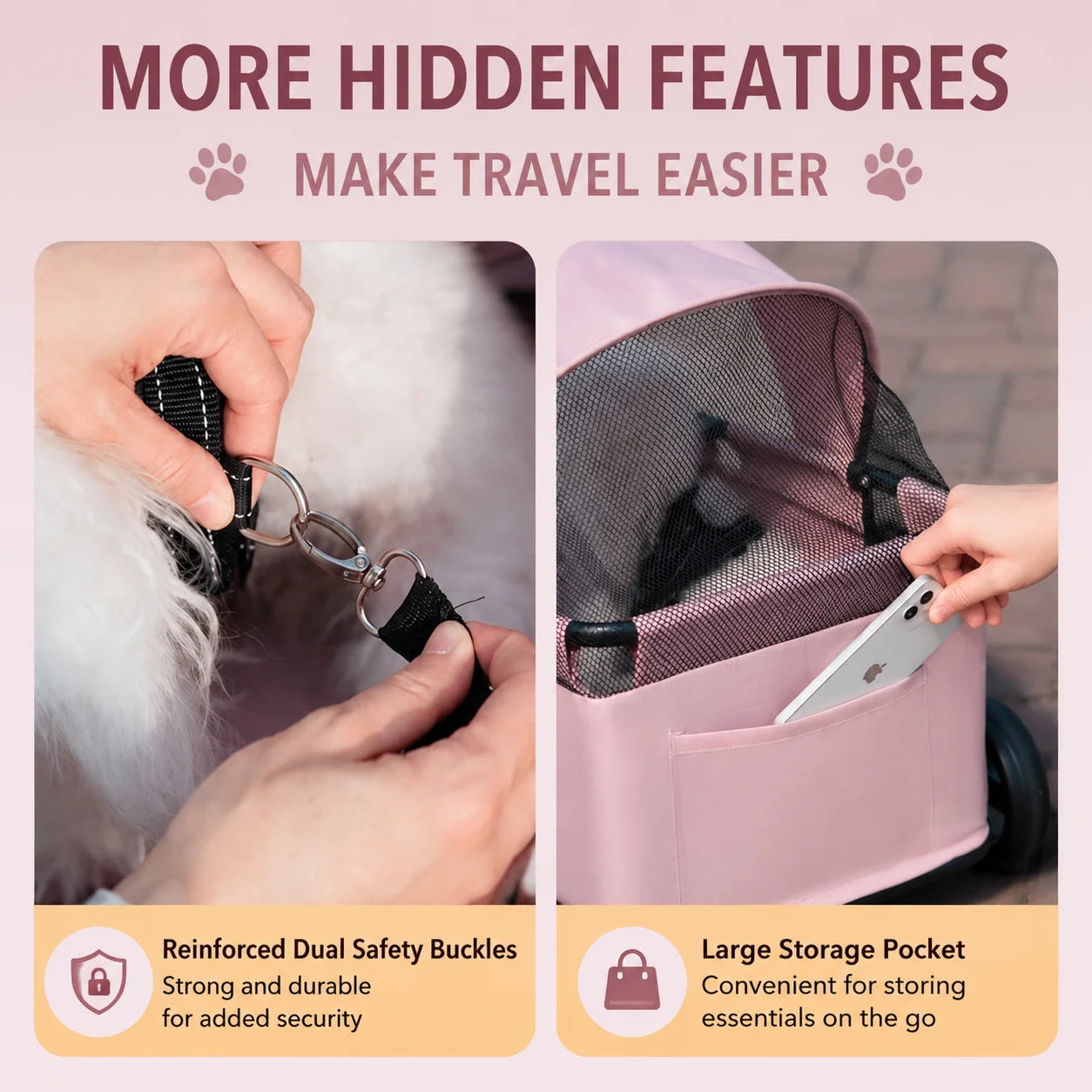 Foldable Pet Stroller
