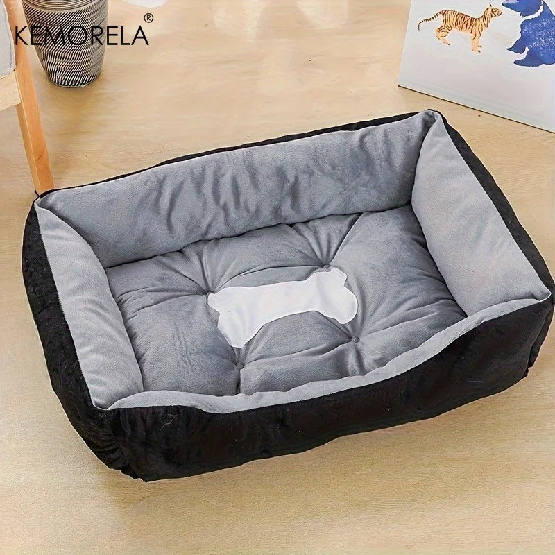 Orthopedic Plush Dog Bed