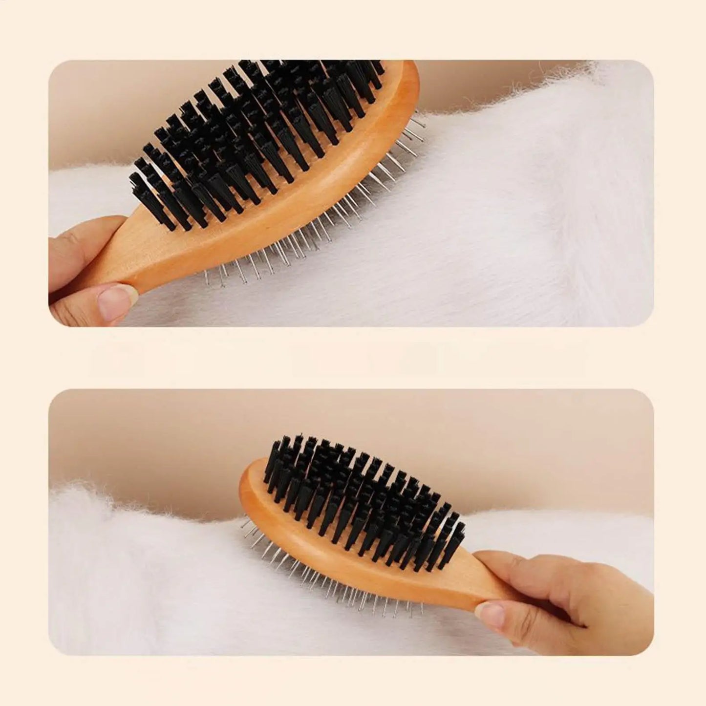Double-Sided Needle Brush