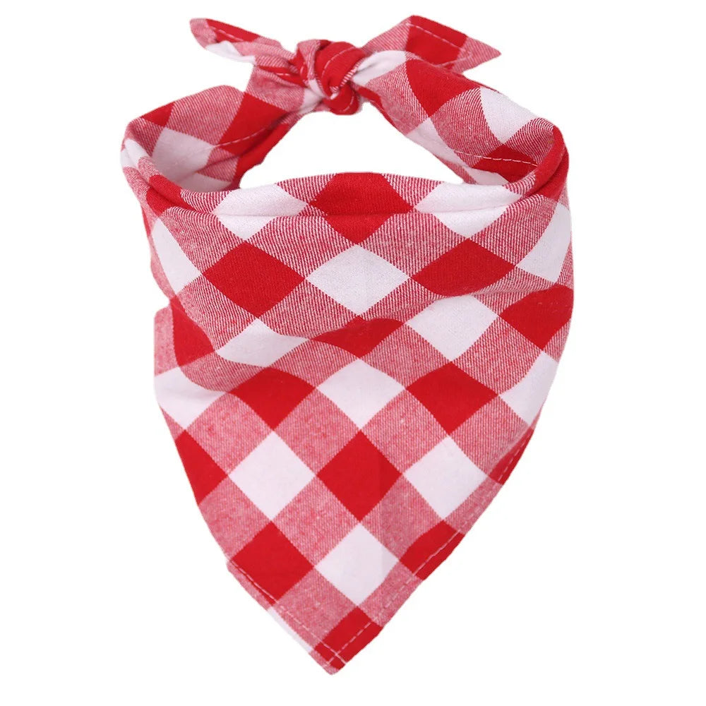 Plaid Dog Bandana