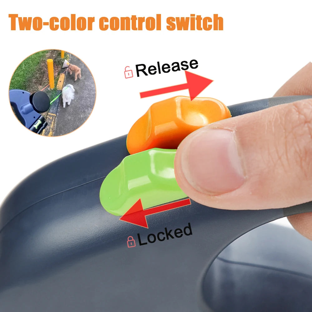 Retractable Dual Dog Leash