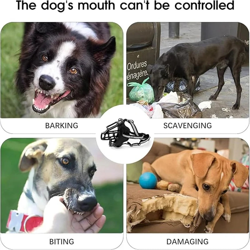 Adjustable Basket Muzzle