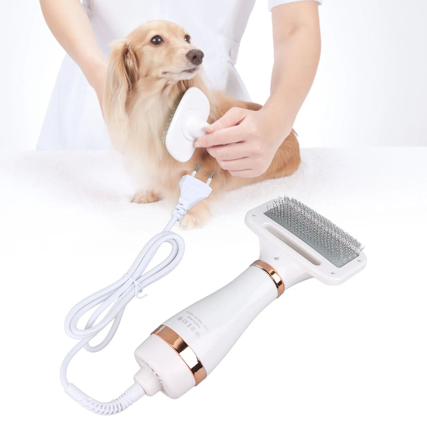 2-in-1 Pet Hair Dryer & Brush