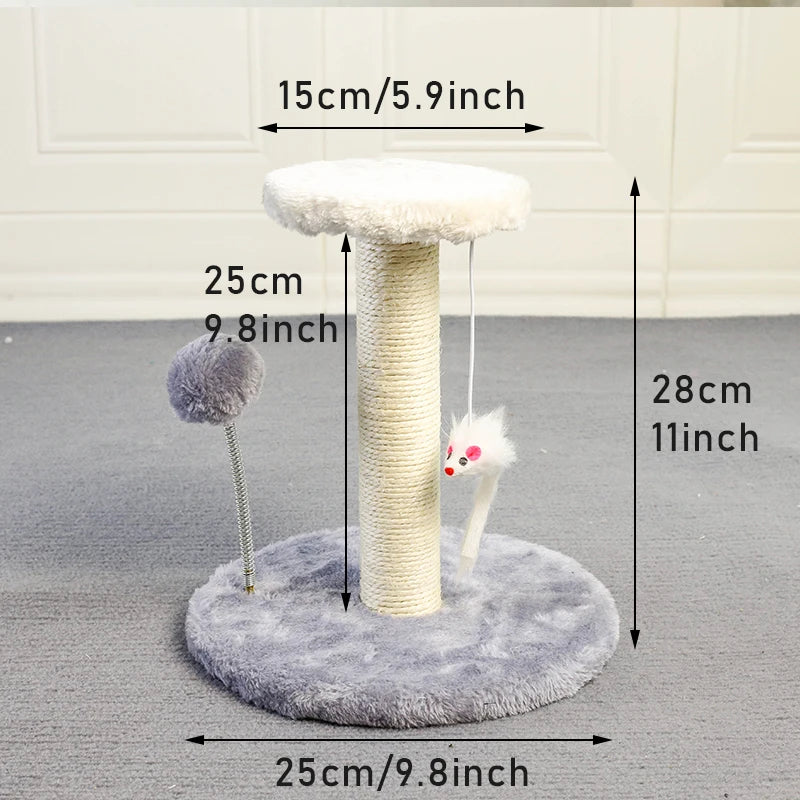 Cat Tree Tower with Toys