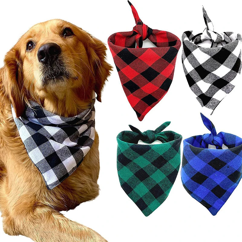 Plaid Dog Bandana