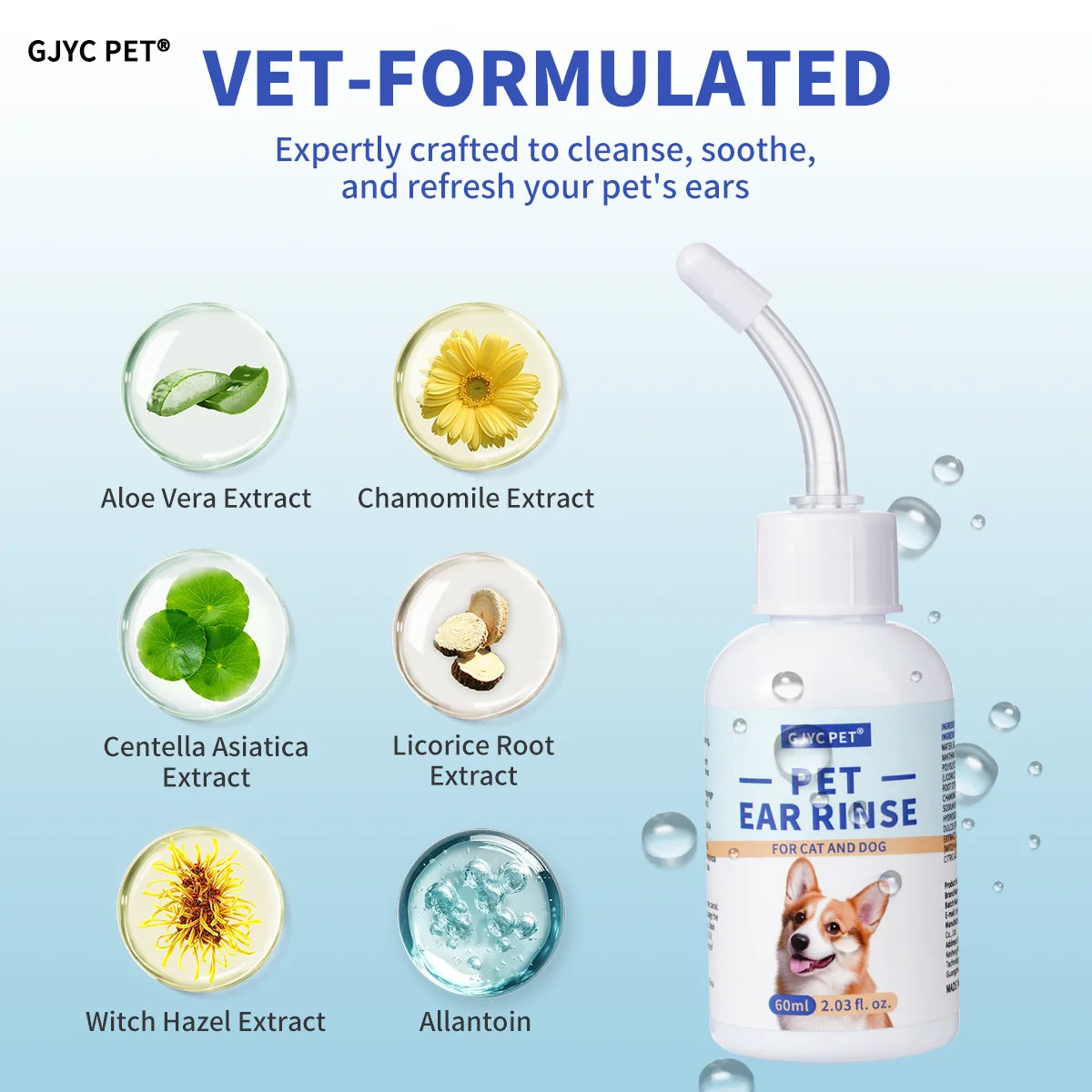 Gentle Pet Ear Cleaner