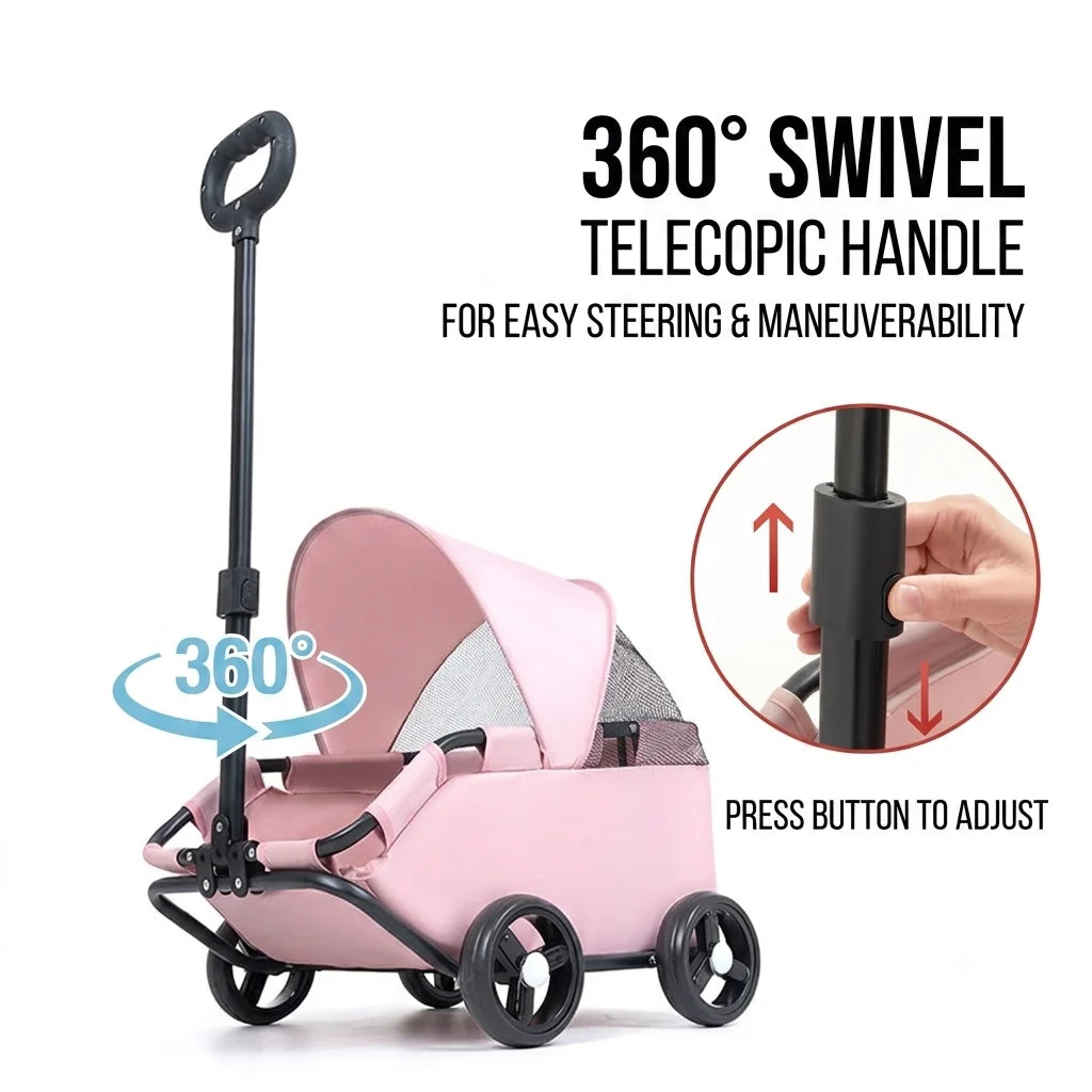 Foldable Pet Stroller