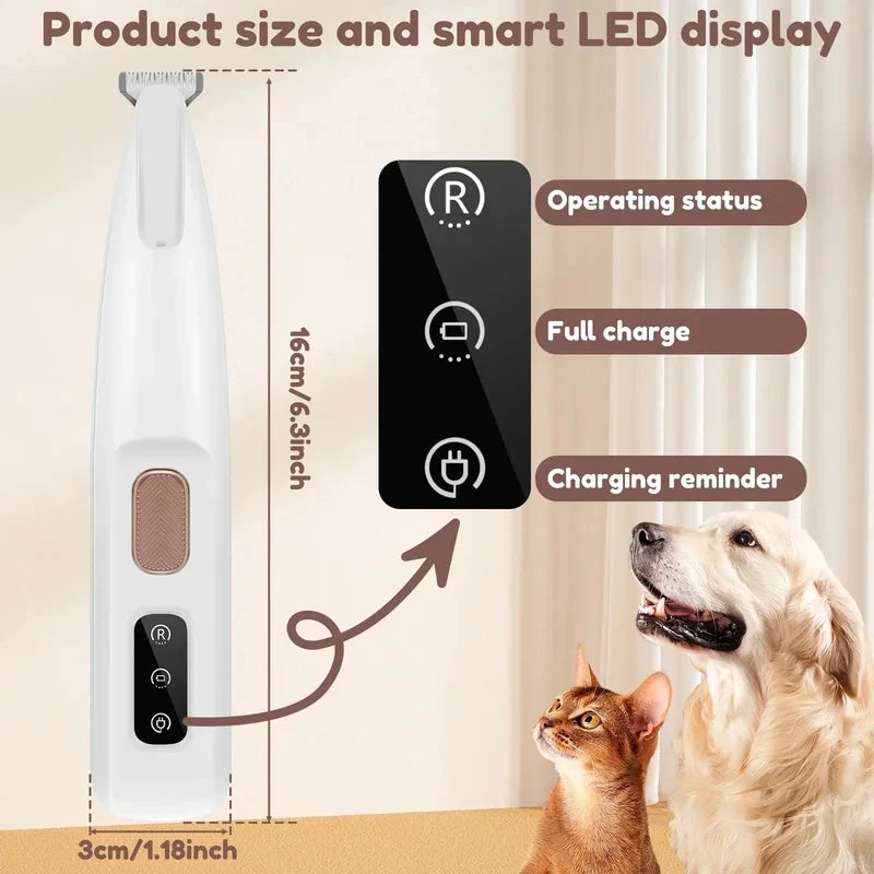 LED Paw Hair Trimmer