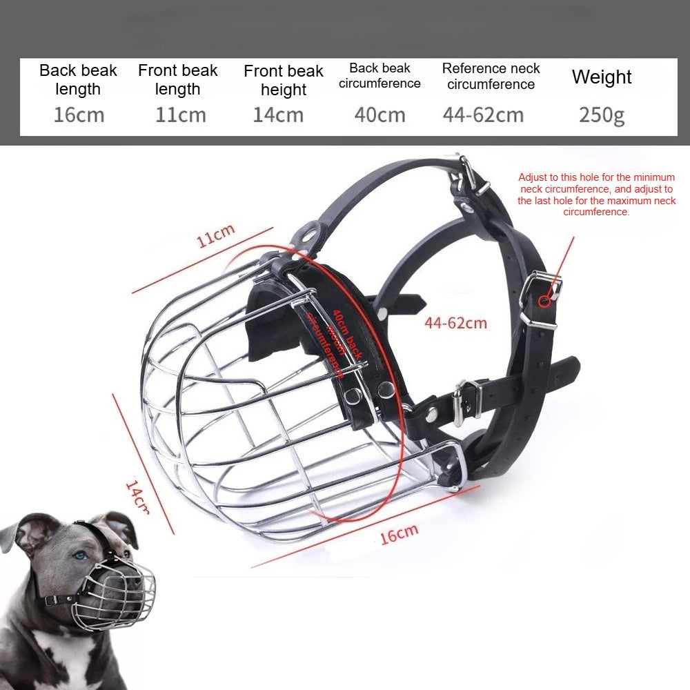 Adjustable Basket Muzzle