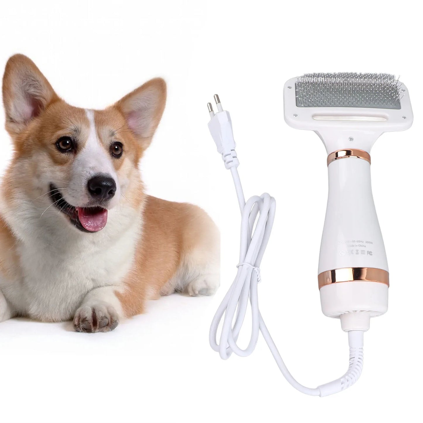 2-in-1 Pet Hair Dryer & Brush