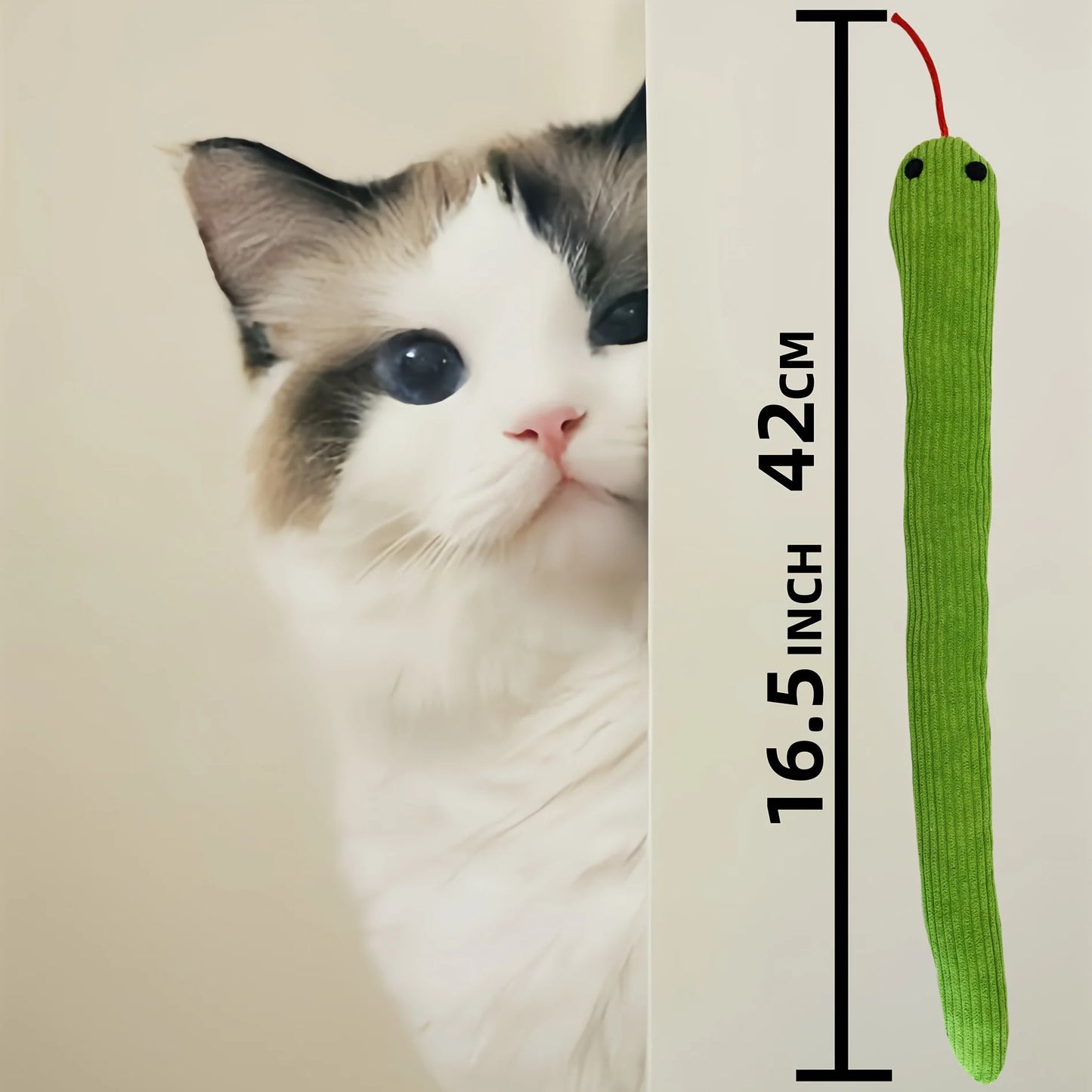 Crinkle Snake Cat Toy